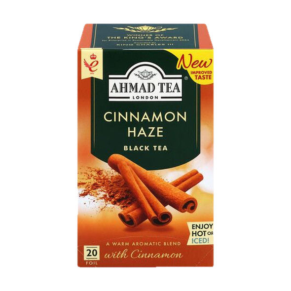 Ahmad Tea Tea Bags Cinnamon Haze Black Tea, 20 x 2 g