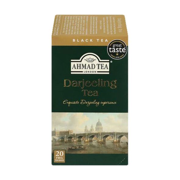 Ahmad Tea Tea Bags Darjeeling Tea Black Tea, 20 x 2 g Bags