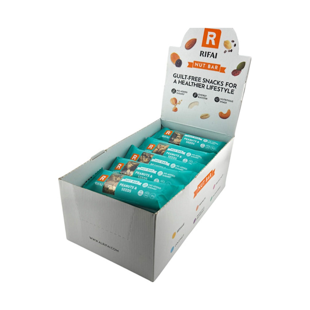 Al Rifai Peanuts & Seeds Sugarfree Bars 960 g - front of pack
