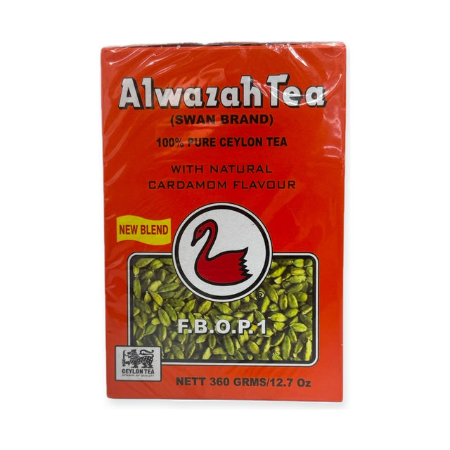 Alwazah Tea Loose with Cardamom Flavor 360 g - front of pack