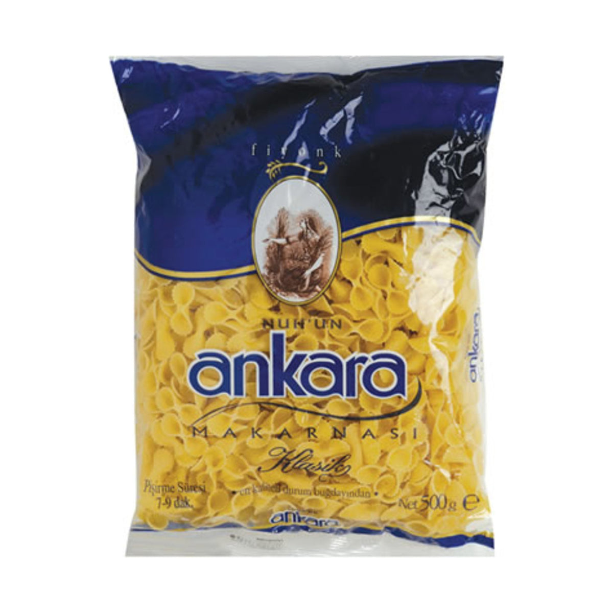 Nuh'un Ankara Farfalle Tonde (Fiyonk) Pasta 500 g - front of pack