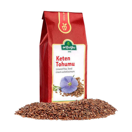 Arifoğlu Keten Tohumu linseed flax seed, 250 g red bag