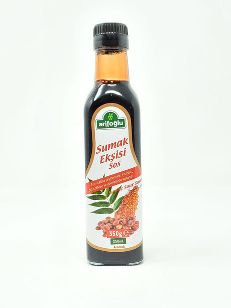 Arifoglu Sumac Sour Sauce (Sumak Eksisi), 350 g bottle