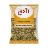Asli Green Lentils 907 g - front of pack