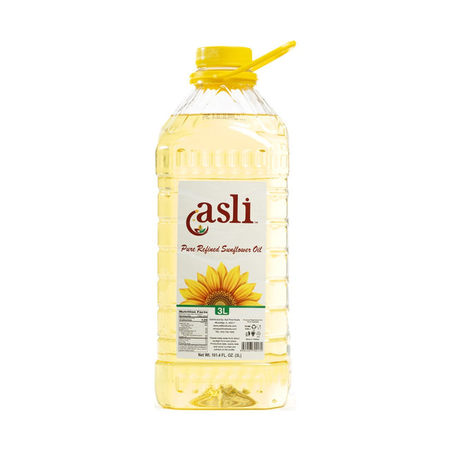 Asli Sunflower Oil 3 L - front of pack