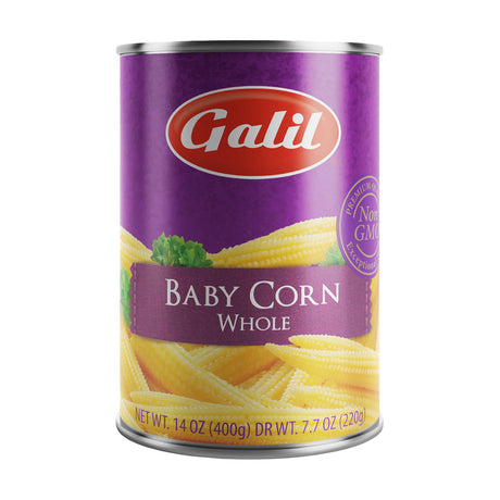 Galil Whole baby corn, 14 oz