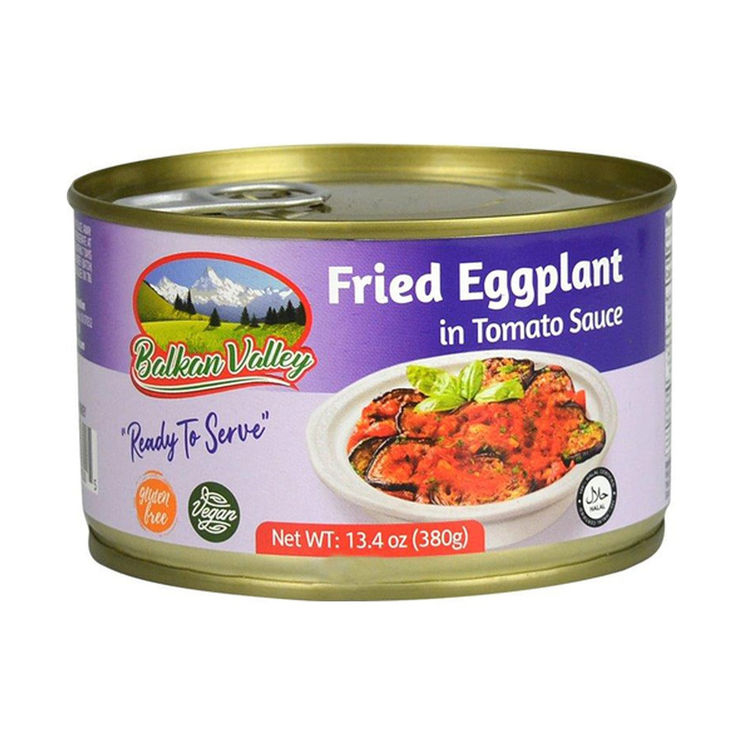 Balkan Valley Fried Eggplant 380 g - front of pack