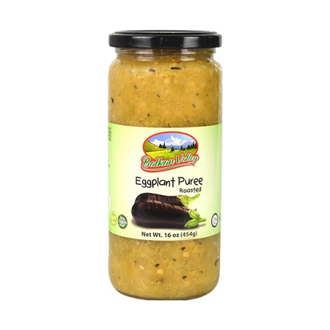 Balkan Valley Roasted Eggplant 454 g - front of pack