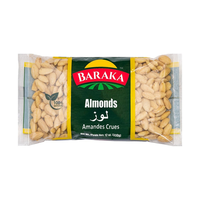 Baraka Almonds Blanched 320 g - front of pack