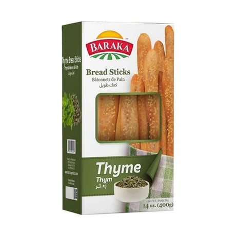 Baraka Breadsticks with Thyme 400 g - front of pack