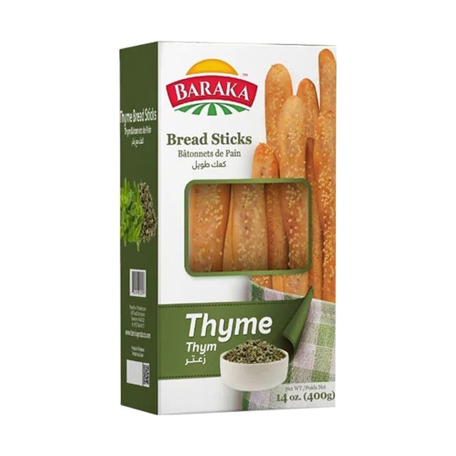 Baraka Breadsticks with Thyme 400 g - front of pack