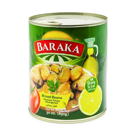 Baraka Broad Beans Bajella 850 g - front of pack