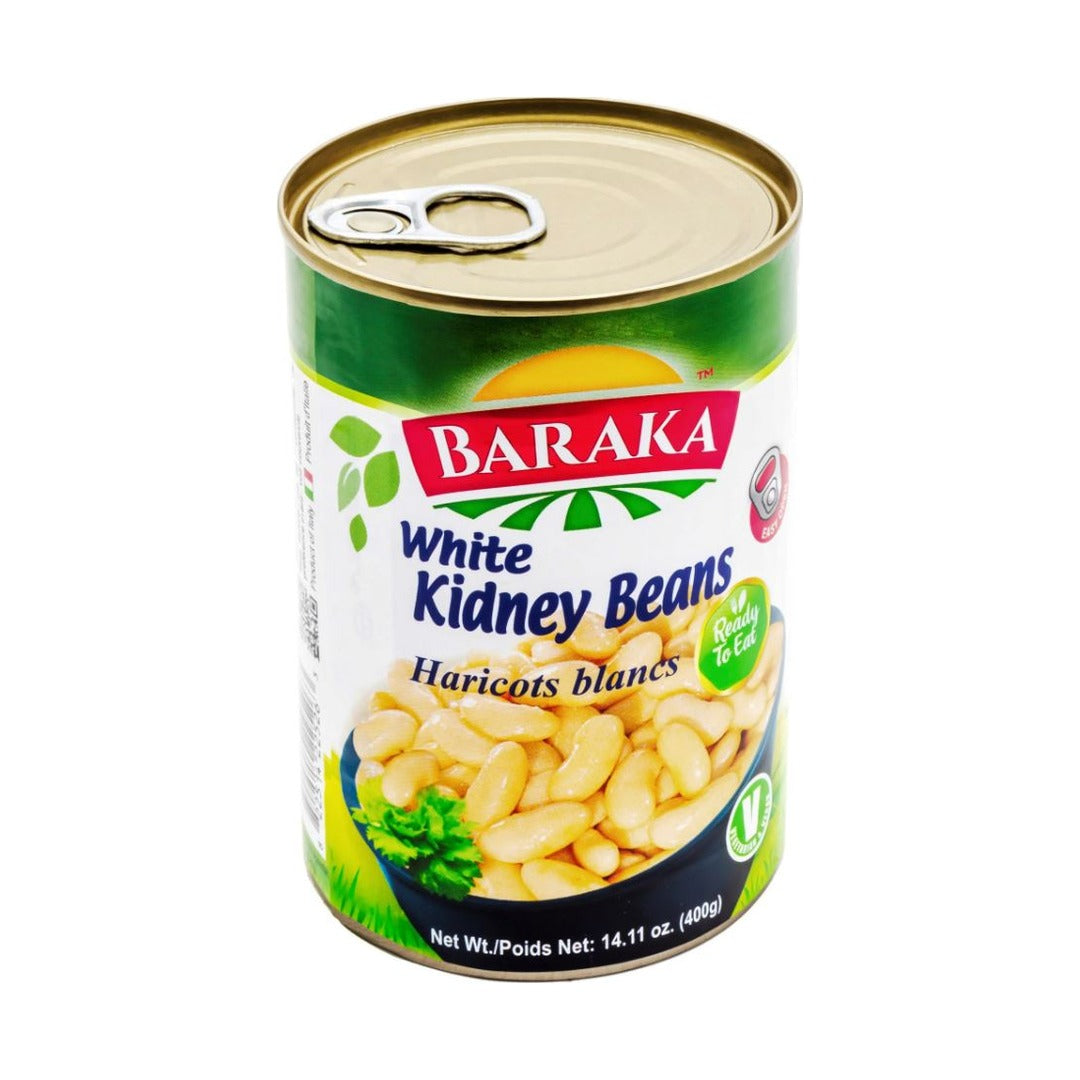 Baraka Canned White Kidney Beans 397 g - front of pack