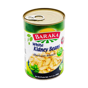 Baraka Canned White Kidney Beans 397 g - front of pack