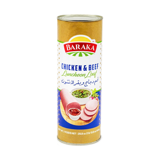 Baraka Chicken & Beef Luncheon 836 g - front of pack