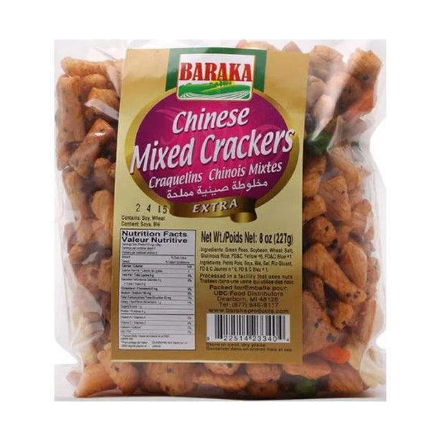 Baraka Chinese Mixed Crackers 225 g - front of pack