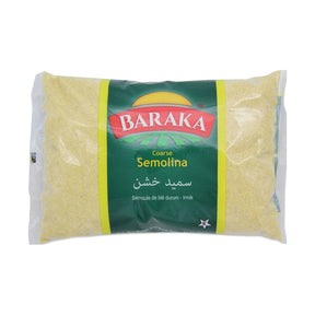 Baraka Coarse Semolina #3 907 g - front of pack