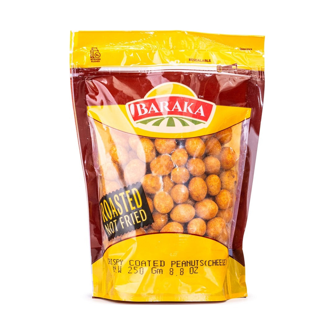Baraka Coated Peanuts Cheese 250 g - front of pack