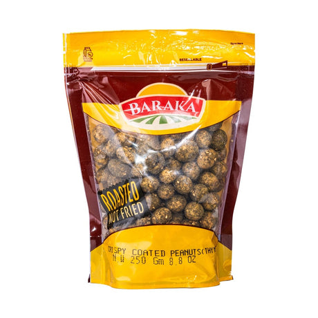 Baraka Coated Peanuts Thyme 250 g - front of pack
