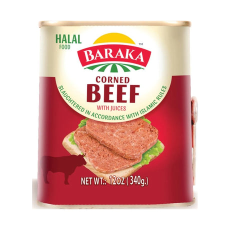 Baraka Corned Beef 340 g - front of pack