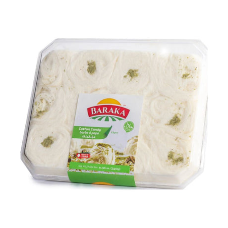 Baraka Cotton Candy with Pistachio 340 g - front of pack