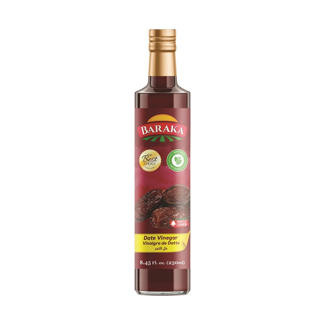 Baraka Date Vinegar 250 ml - front of pack