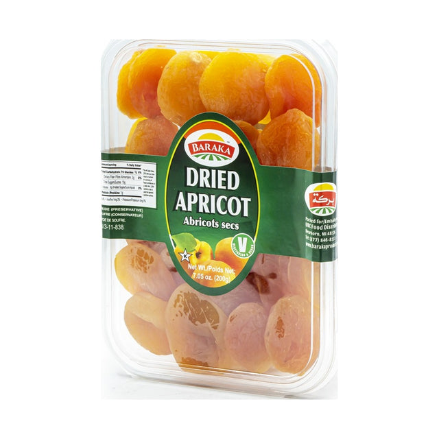 Baraka Dried Apricot 200 g - front of pack