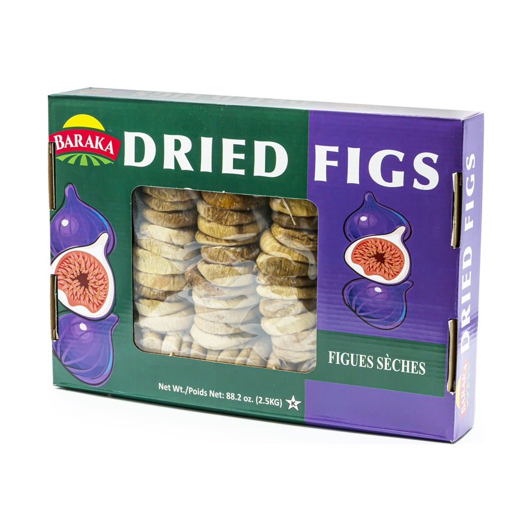 Baraka Dried Figs Lerida 2.5 kg - front of pack