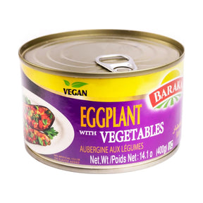 Baraka Eggplants with Diced Vegetables Imam Bayildi 397 g - front of pack