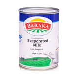 Baraka Evaporated Milk 384 ml - front of pack