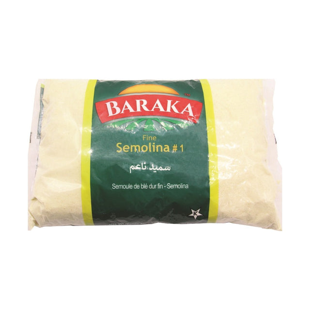 Baraka Fine Semolina #1 907 g - front of pack