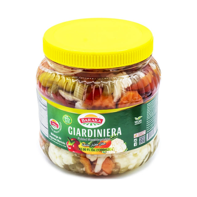 Baraka Giardiniera Mixed Pickles 1.3 L - front of pack