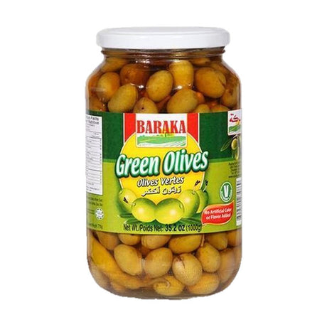 Baraka Green Olives, 1000 g