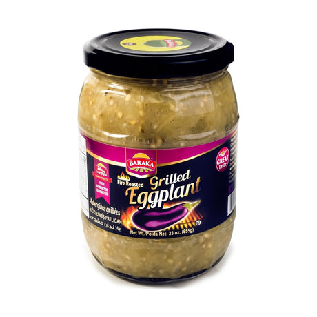 Baraka Grilled Eggplant 655 g - front of pack