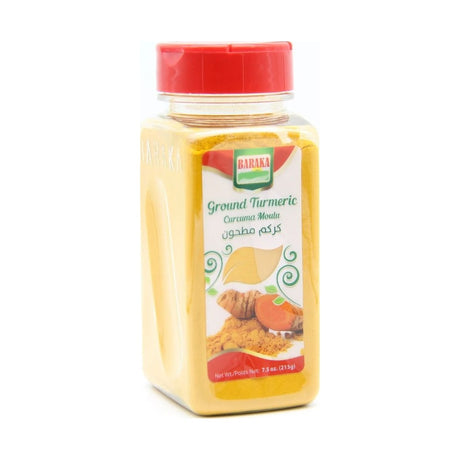 Baraka Ground Turmeric Spice 213 g - front of pack