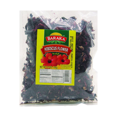 Baraka Hibiscus Flower Loose 99 g - front of pack