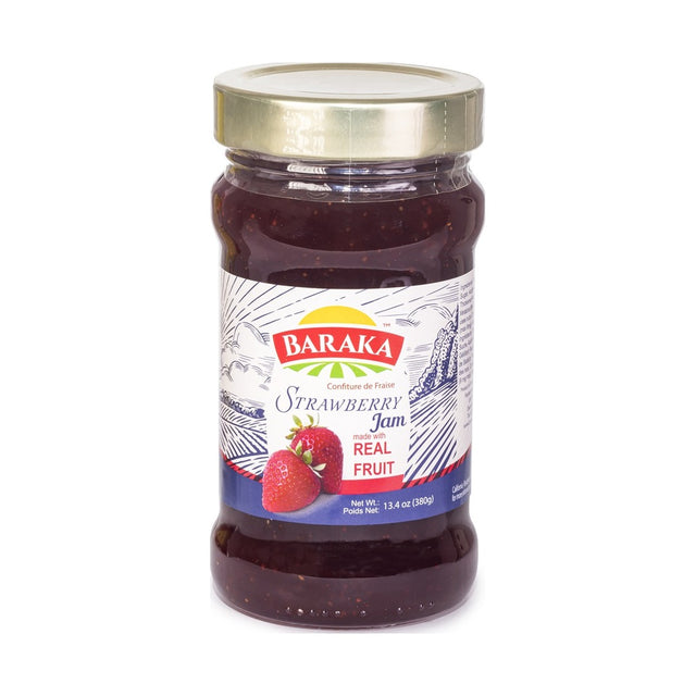 Baraka Jam Strawberry 380 g - front of pack