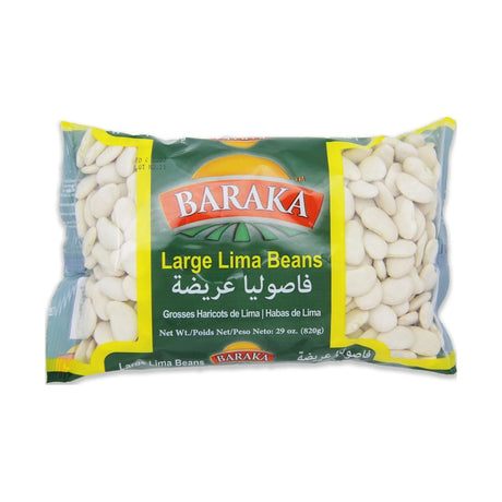 Baraka Large Lima Beans 820 g - front of pack