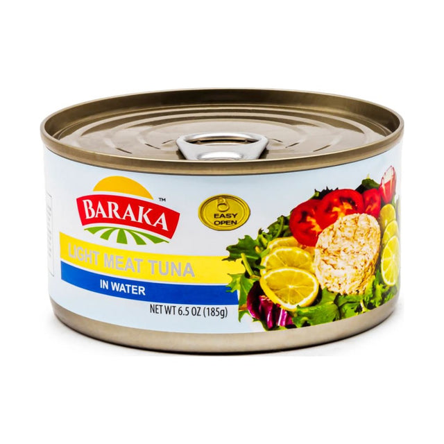 Baraka Light Meat Tuna in Water 185 g - front of pack