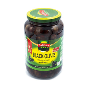 Baraka Olives Black 1 kg - front of pack