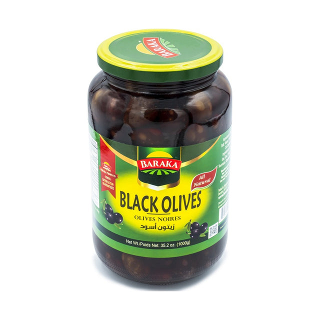 Baraka Olives Black 1 kg - front of pack