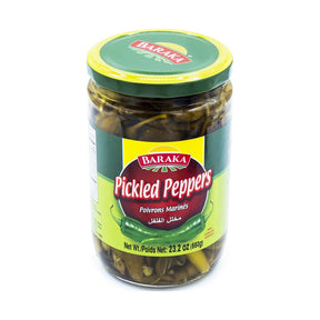 Baraka Pickled Peppers Lebanese Style 660 g - front of pack