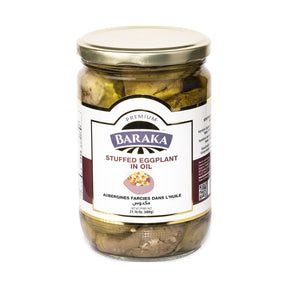 Baraka Premium Makdous 600 g - front of pack