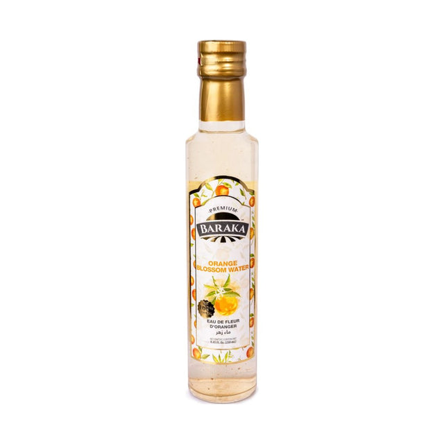 Baraka Premium Orange Blossom Water 250 ml - front of pack