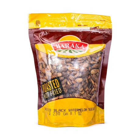 Baraka Roasted Black Watermelon Seeds 230 g - front of pack
