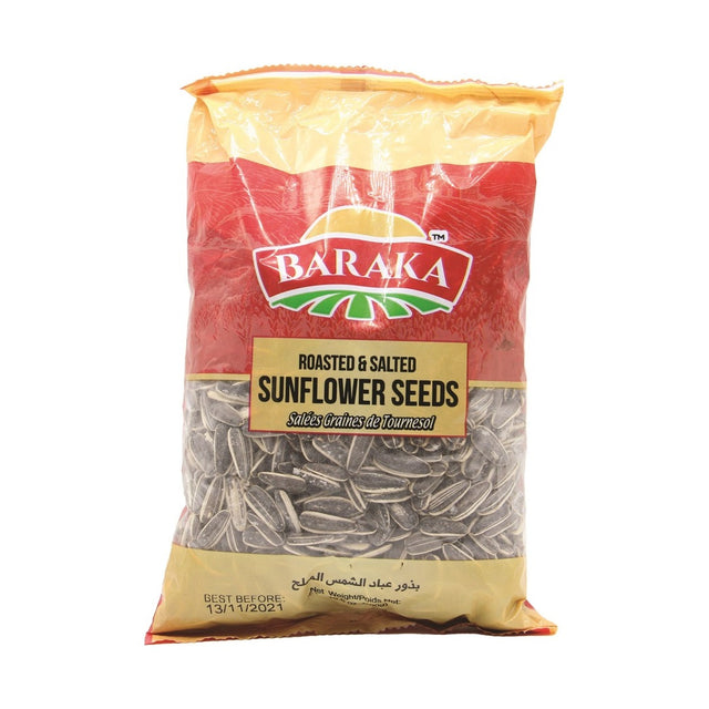 Baraka Roasted Salted Sunflower Seeds 300 g - front of pack