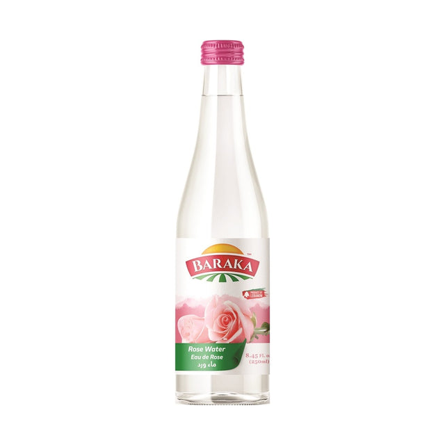 Baraka Rose Water 250 ml - front of pack