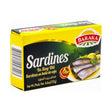 Baraka Sardines in Soy Oil 125 g - front of pack