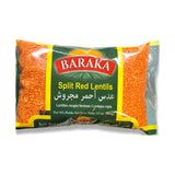 Baraka Split Red Lentils 908 g - front of pack