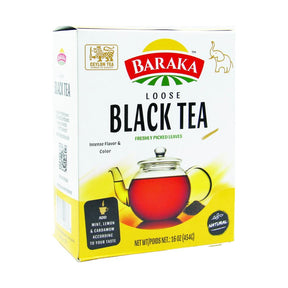 Baraka Tea Black Loose 454 g - front of pack